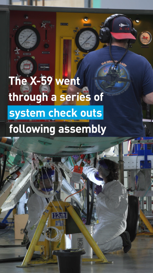 X-59 Final Assembly